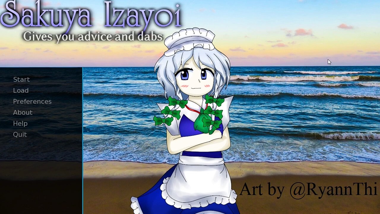 (Full Gameplay) Sakuya Izayoi Gives You Advice And Dabs [1080p] - No Commentary