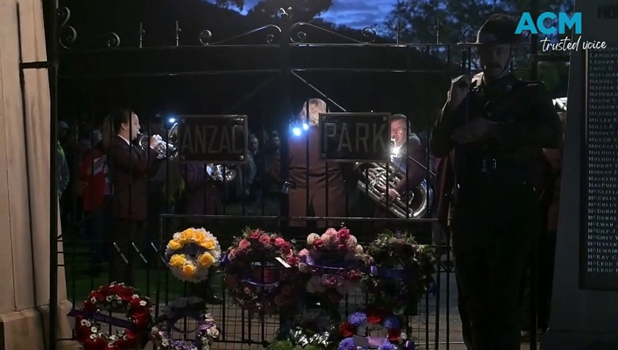 Anzac Day 2025 Tamworth dawn service