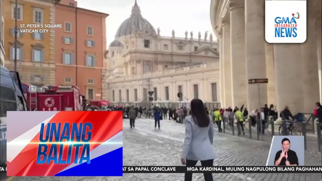 Vatican, puspusan ang paghahanda para sa funeral mass ni Pope Francis; hinigpitan ang seguridad sa huling araw ng public viewing | Unang Balita