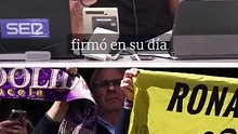 Manu enfado con Ronaldo