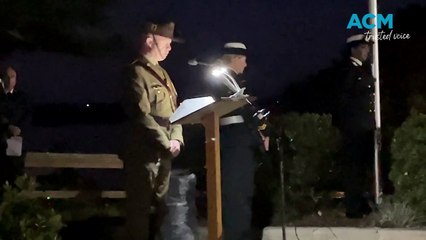 Dawn service at Greenwell Point 2025