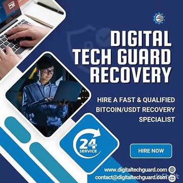 BEST BITCOIN RECOVERY EXPERT TO RECOVER STOLEN BITCOIN; FULL GUIDE BY DIGITAL TECH GUARD RECOVERY