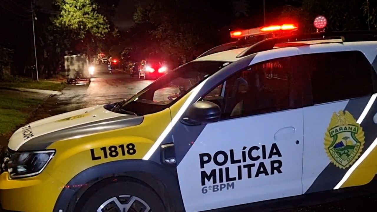Correria policial em Cascavel: Pessoas são feitas reféns em empresa no Bairro Universitário