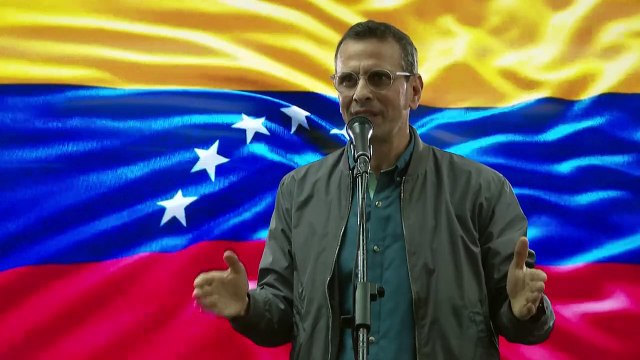 Opositor Capriles defiende candidatura en comicios de Venezuela y llama al voto