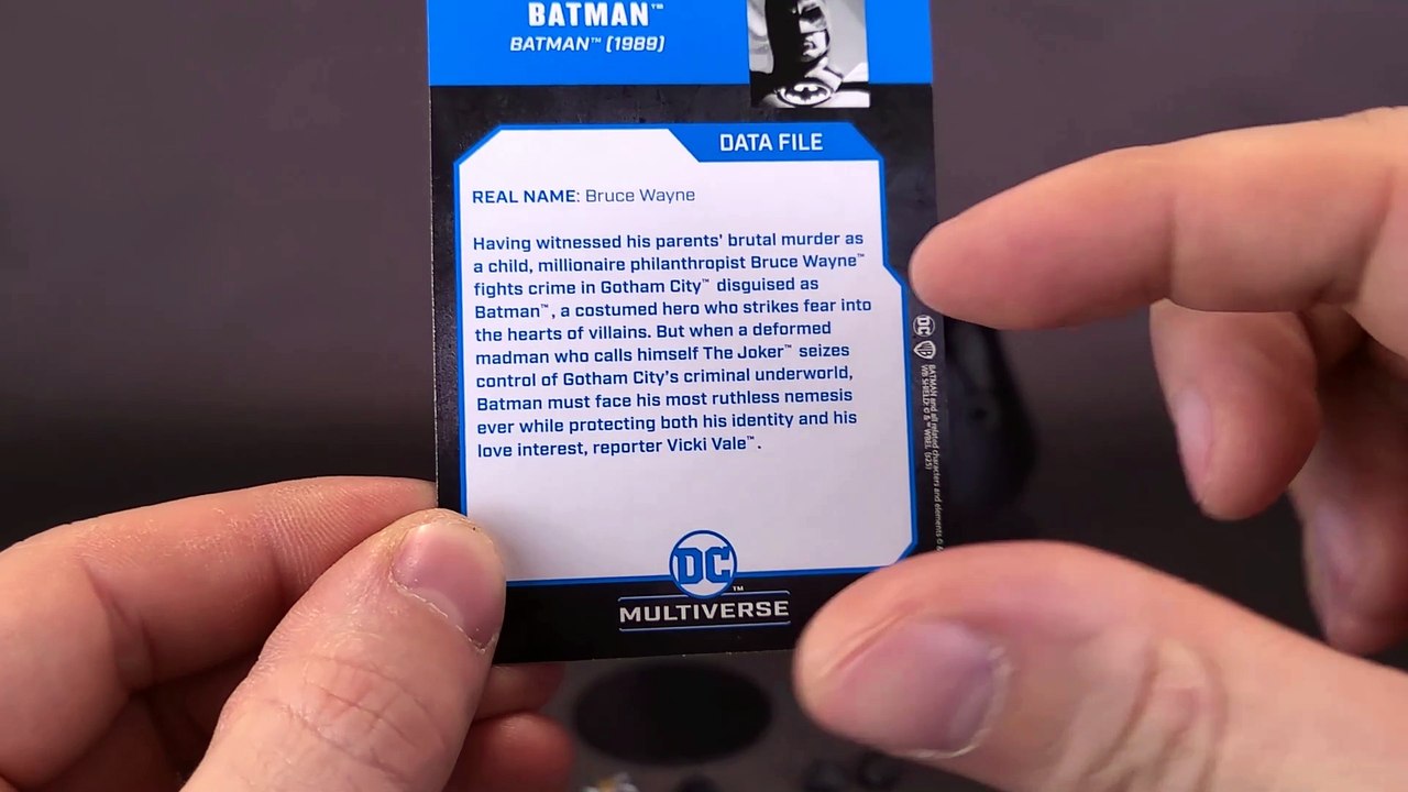 McFarlane Toys DC Multiverse Batman 1989 Batman Figure