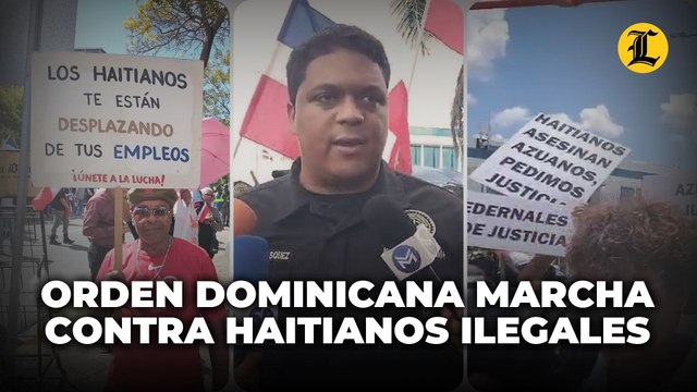 Antigua Orden Dominicana vuelve a marchar contra presencia ilegal de haitianos en RD