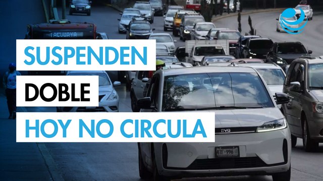 CAMe suspende la contingencia ambiental por ozono y el Doble Hoy No Circula en el Valle de México