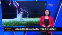 Momen Skuad AS Roma Kunjungi Jenazah Paus Fransiskus di Vatikan, Beri Penghormatan Terakhir