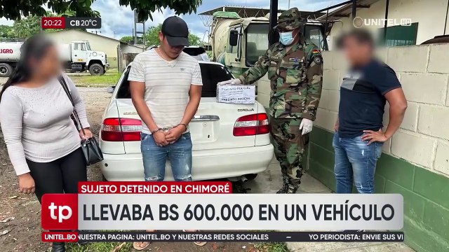 Aprehenden en el trópico de Cochabamba a un hombre con Bs 600.000 provenientes de la venta de droga, según Umopar