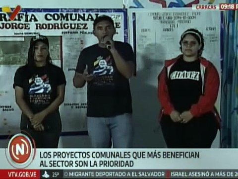 Caracas | Comuneros informaron sobre proyectos postulados para la próxima consulta popular este 27A