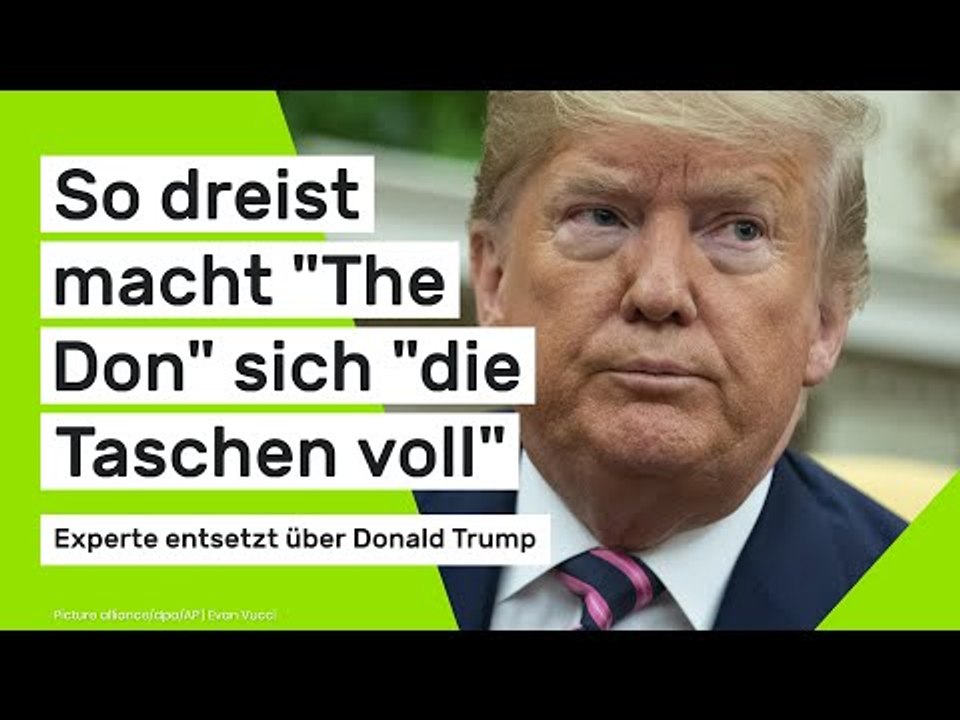 Experte entsetzt: So dreist macht 'The Don' sich 'die Taschen voll'