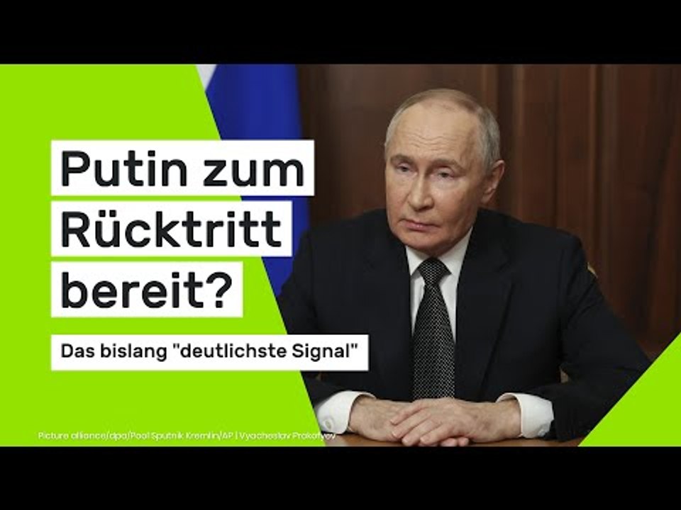 Wladimir Putin: Kremlchef zum Rücktritt bereit?