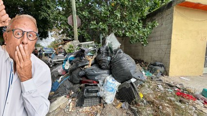 Retiran 40 toneladas de basura de cinco predios en el poniente de Mérida