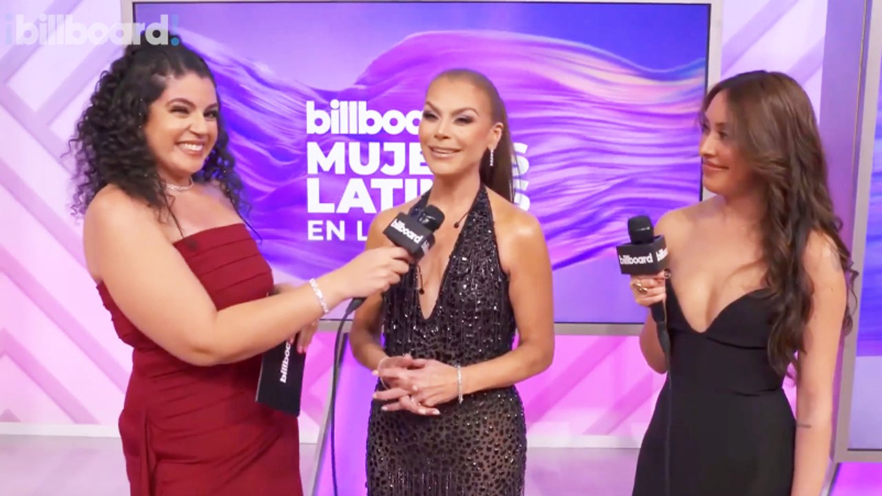 Olga Tañón Talks Working With Samo On "Sin Ti," How She Achieves Successful 40 Year Career | Billboard Latin Women in Music 2025