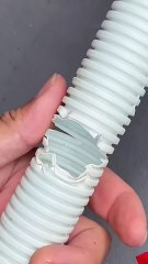 How to securely repair soft PVC pipes yourself.