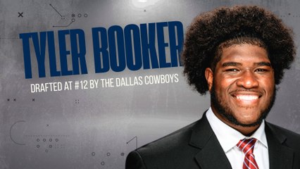 COWBOYS JUST BUILT A WALL! Tyler Booker Drafted at #12 😤💪