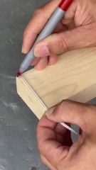 Old carpenter reveals a 30° cutting trick that surprises everyone! #diy #tips