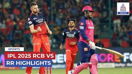 IPL 2025 RCB vs RR Match Highlights: RCB Break Home Ground Jinx, Win by 11 Runs in Bengaluru