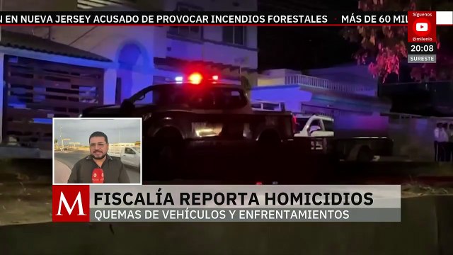 Violencia en Sinaloa: se registran homicidios, quema de vehículos y balaceras