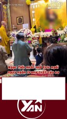 Vợ Quý Bình nhắc nhở các con nghiêm túc trong lễ cúng thất của cha