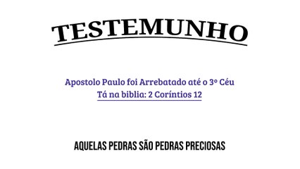 FORTE TESTEMUNHO QUE ABALOU A CCB! #ccb