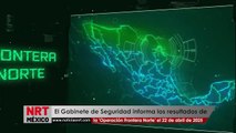 El Gabinete de Seguridad informa los resultados obtenidos de la “Operación Frontera Norte” el 22 de abril de 2025