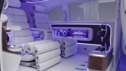 Der Mercedes-Benz Vision V - Neudefinition von luxuriösem Raum - Lounge-Charakter mit ultimativem Komfort