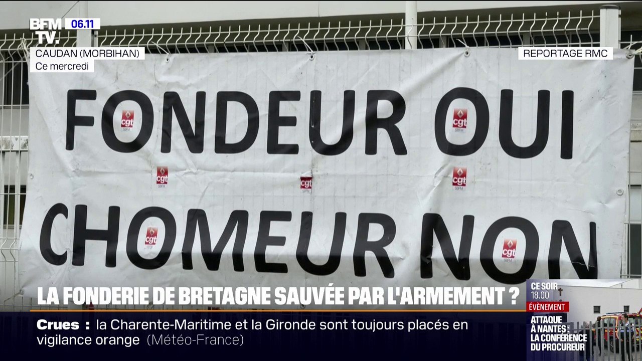 Le tribunal de commerce de Rennes va se prononcer sur l'offre de reprise de la fonderie de Bretagne