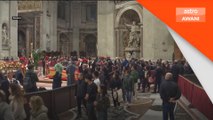 Jenazah Pope Francis dipersembah di Basilika St. Peter