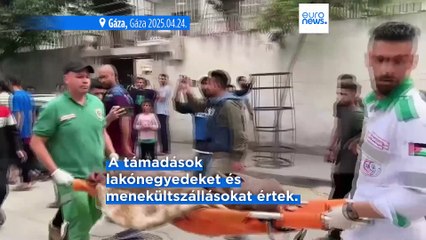 Legalább 50 palesztin halt meg izraeli csapásokban Gázában