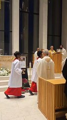 Hundreds join for late pontiff's memorial in St Francis Church