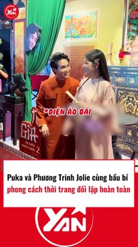 Puka và Phương Trinh Jolie cùng mang bầu nhưng phong cách trái ngược hoàn toàn