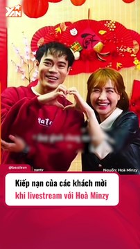 Kiếp nạn khách mời livestream với Hoà Minzy