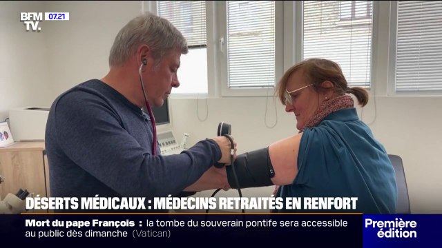 Déserts médicaux: des médecins retraités en renfort en tant que salariés de la mairie
