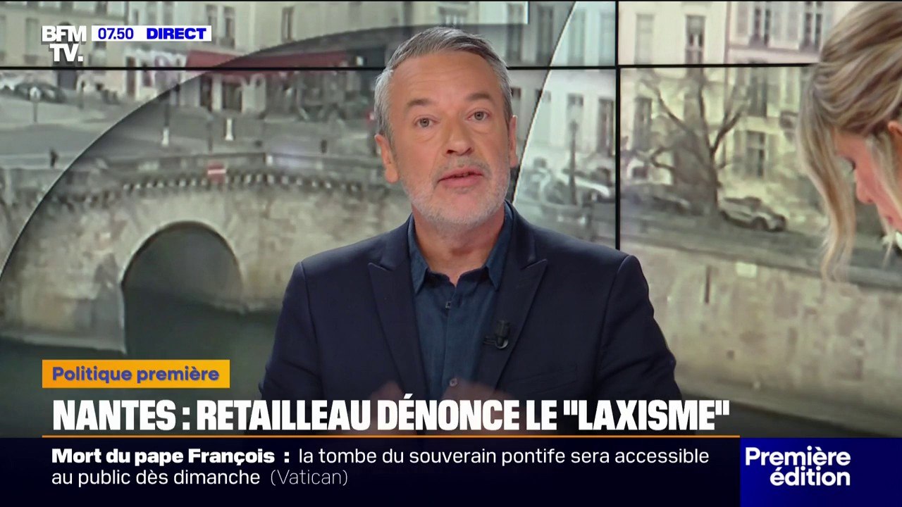 ÉDITO - Nantes: "La rapidité avec laquelle (Bruno Retailleau) se met à tirer de grandes leçons alors qu'au moment où il s'exprime on ne connaît rien d'autre que l'horreur des faits"