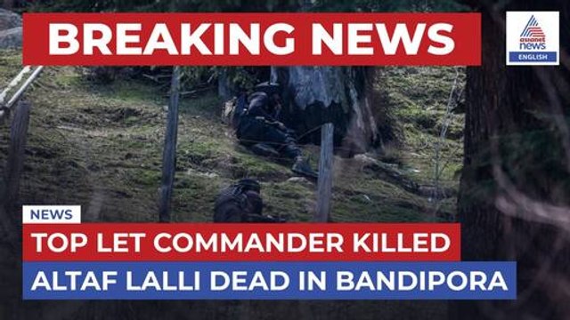 BREAKING | Top LeT Commander Altaf Lalli KILLED in Bandipora Encounter | Pahalgam Attack