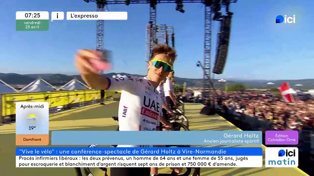 25/04/2025 - ici matin parici Normandie (Calvados - Orne) en vidéo