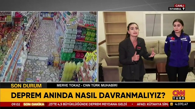 CNN TÜRK AFAD’ın deprem simülasyonunda: Deprem anında nasıl davranmalıyız?
