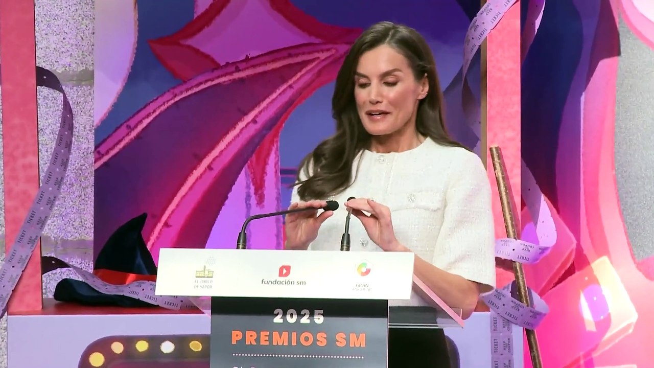 El emotivo discurso de la reina Letizia en los Premios Barco de Vapor y Gran Angular