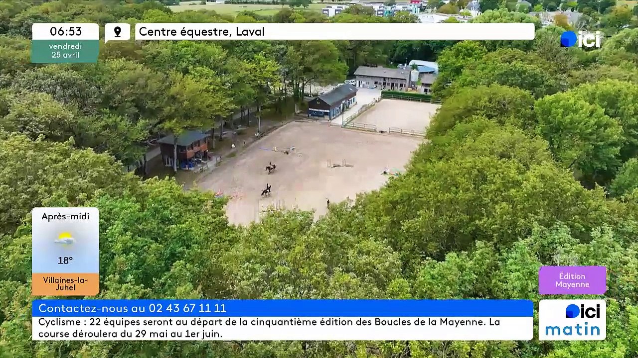 25/04/2025 - ici matin par ici Mayenne en vidéo
