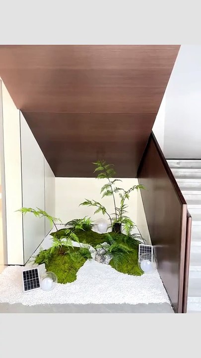 Khám phá các mẫu tiểu cảnh gầm cầu thang đơn giản, thiết kế ấn tượng