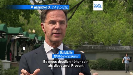Mark Rutte fordert Verbündete auf, mehr in die NATO zu investieren