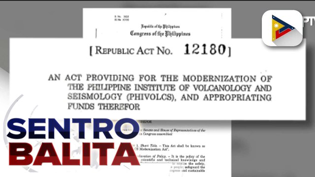 Batas para sa modernisasyon ng Phivolcs at apat pang batas, pinirmahan ni PBBM