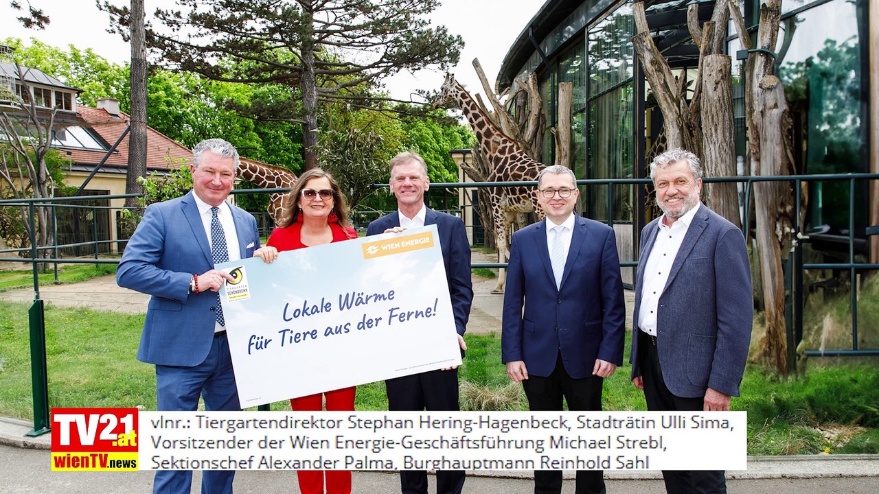 Wien Energie schließt Tiergarten Schönbrunn an Fernwärme an