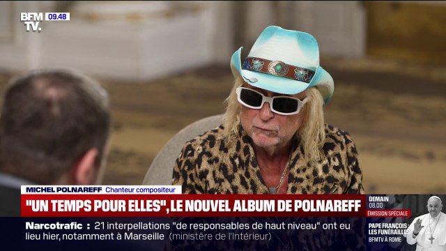Un temps pour elles : le nouvel album de Michel Polnareff est sorti ce vendredi