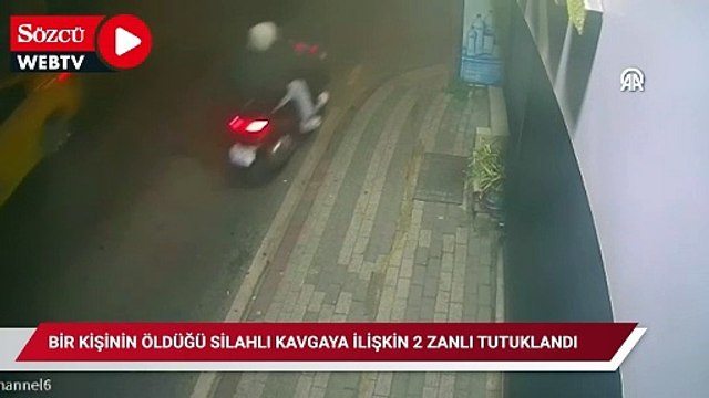 Üsküdar'da bir kişinin öldüğü silahlı kavgaya ilişkin 2 zanlı tutuklandı