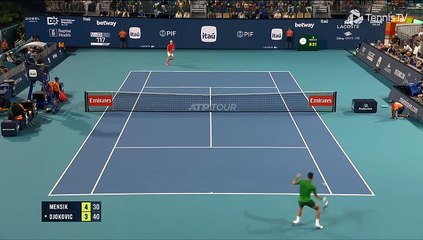 Jakub Mensik mengejutkan Novak Djokovic dengan memenangkan gelar pertama di Miami Open