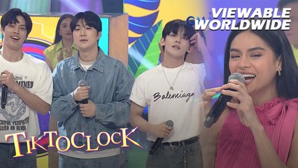 TiktoClock: K-pop rookie group In A Minute, WAGAS magpakilig kay Faith Da Silva!
