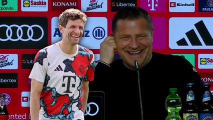 Bei Frage zu Müller: Schallendes Gelächter auf der Bayern-PK