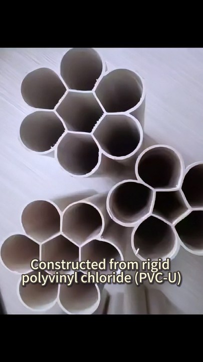 PVC Power Pipes: PVC - U Constructed, Seven - Chamber Honeycomb Design for Efficient Cable Installation with Superior Insulation and Robustness